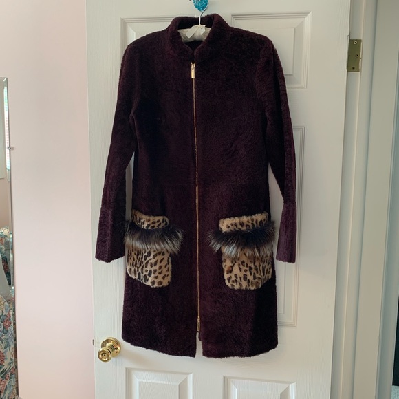 Saks Fifth Avenue Fur Shearling - Picture 2 of 16